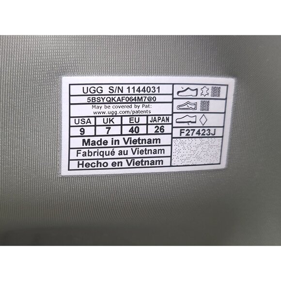 UGG Classic Dipper Platform Green Boots Womens 1144031 Size 9 - Picture 8 of 9